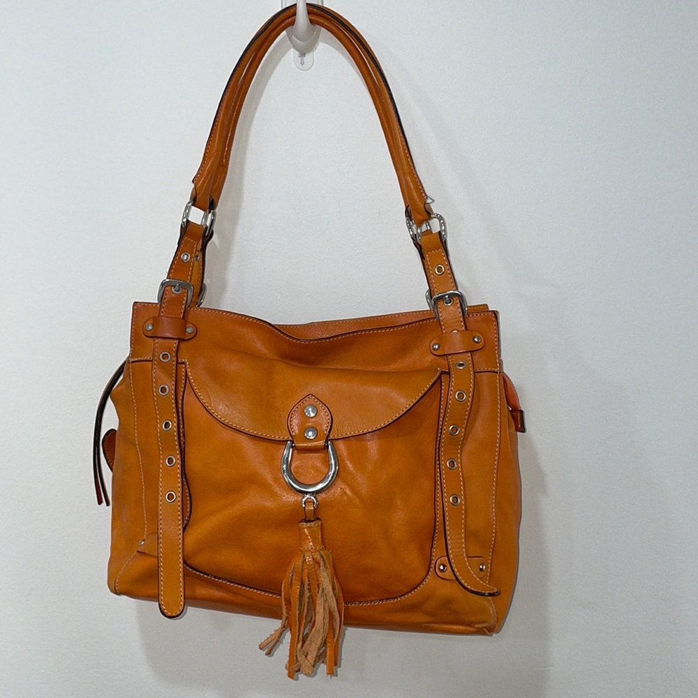 Cavalcanti Leather Shoulder Bag